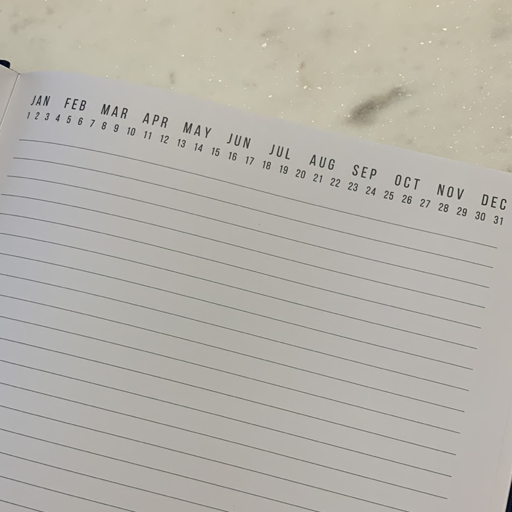 DesignsWorks Ink Blue Undated Lined Journal - Picture 5 of 11